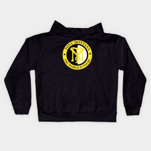 The World is Yours Monogram Kids Hoodie